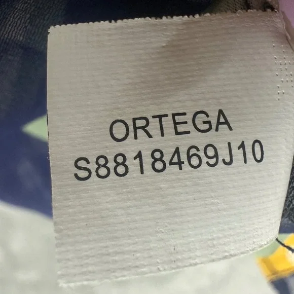 Diane von Furstenberg Ortega Blouse Womens 6 Navy Yellow Silk Floral Excellent - Picture 7 of 9